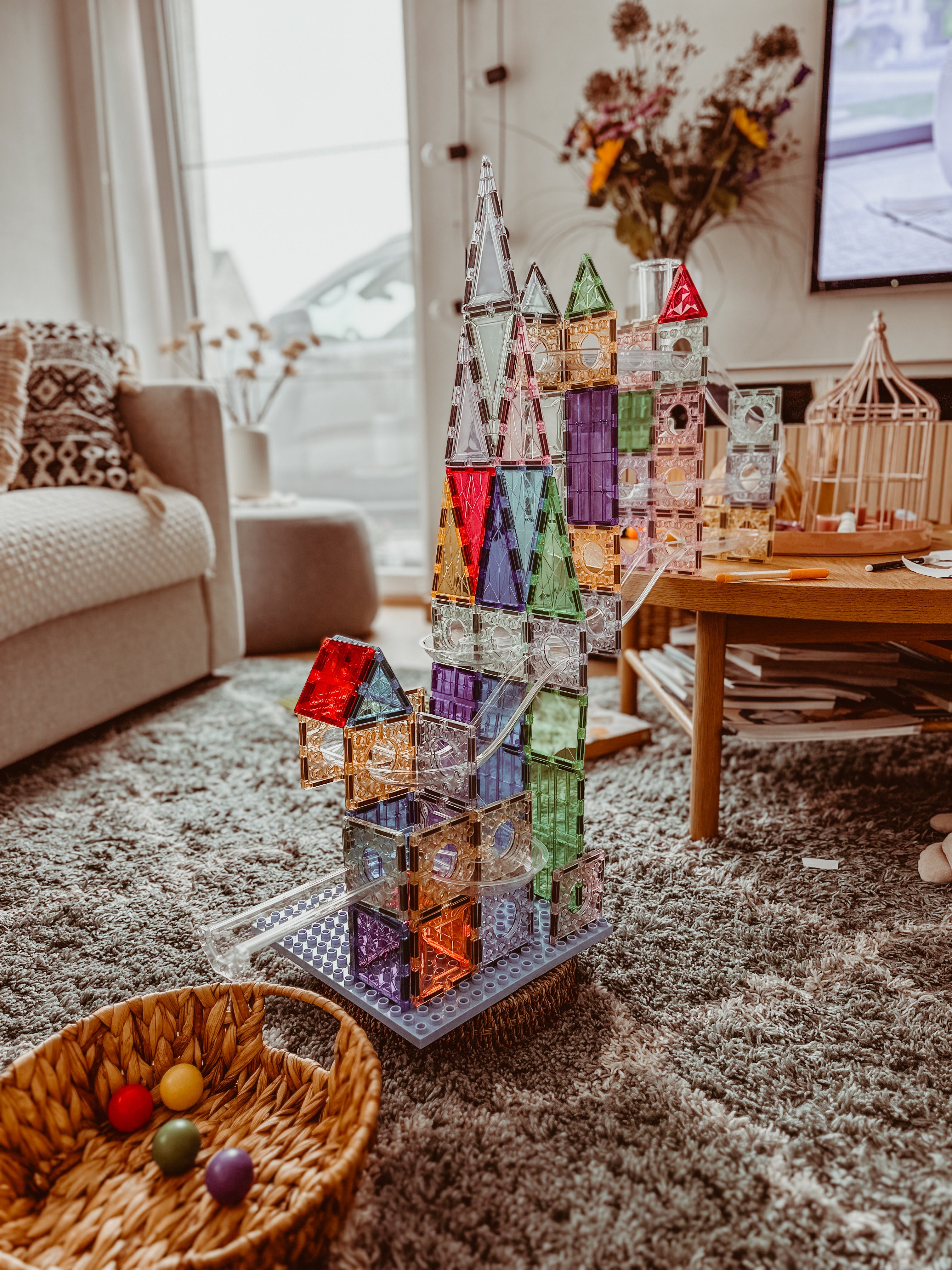 🧲🟣 Magneet ballenbaan 🟣🧲