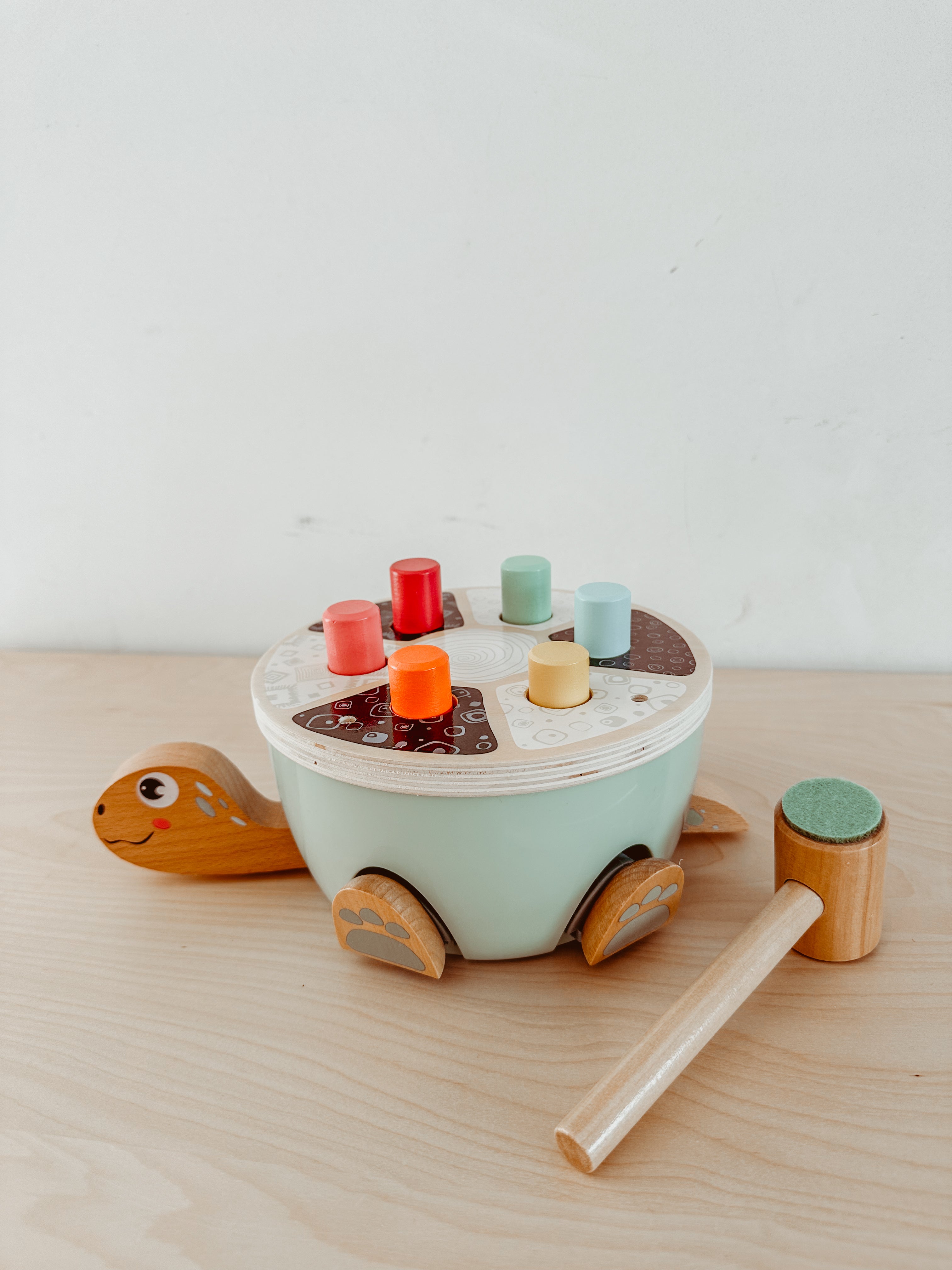 🐢 Hamerspel: tap tap turtle 🐢