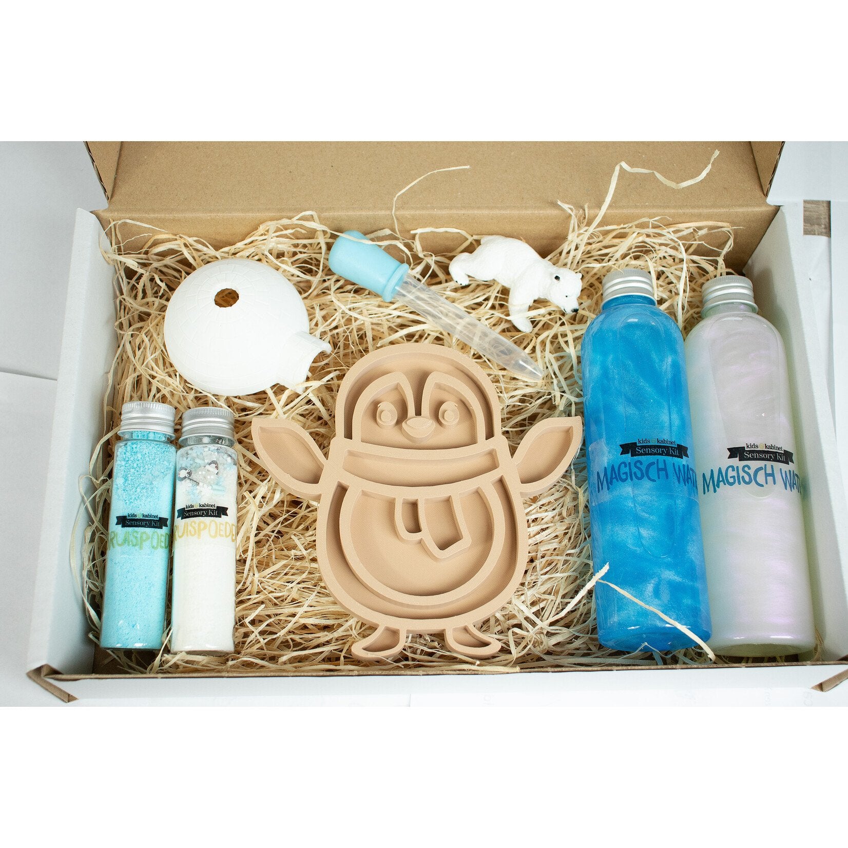 ❄️🐻‍❄️ Sensory play kit: Poolpioniers 🐻‍❄️❄️