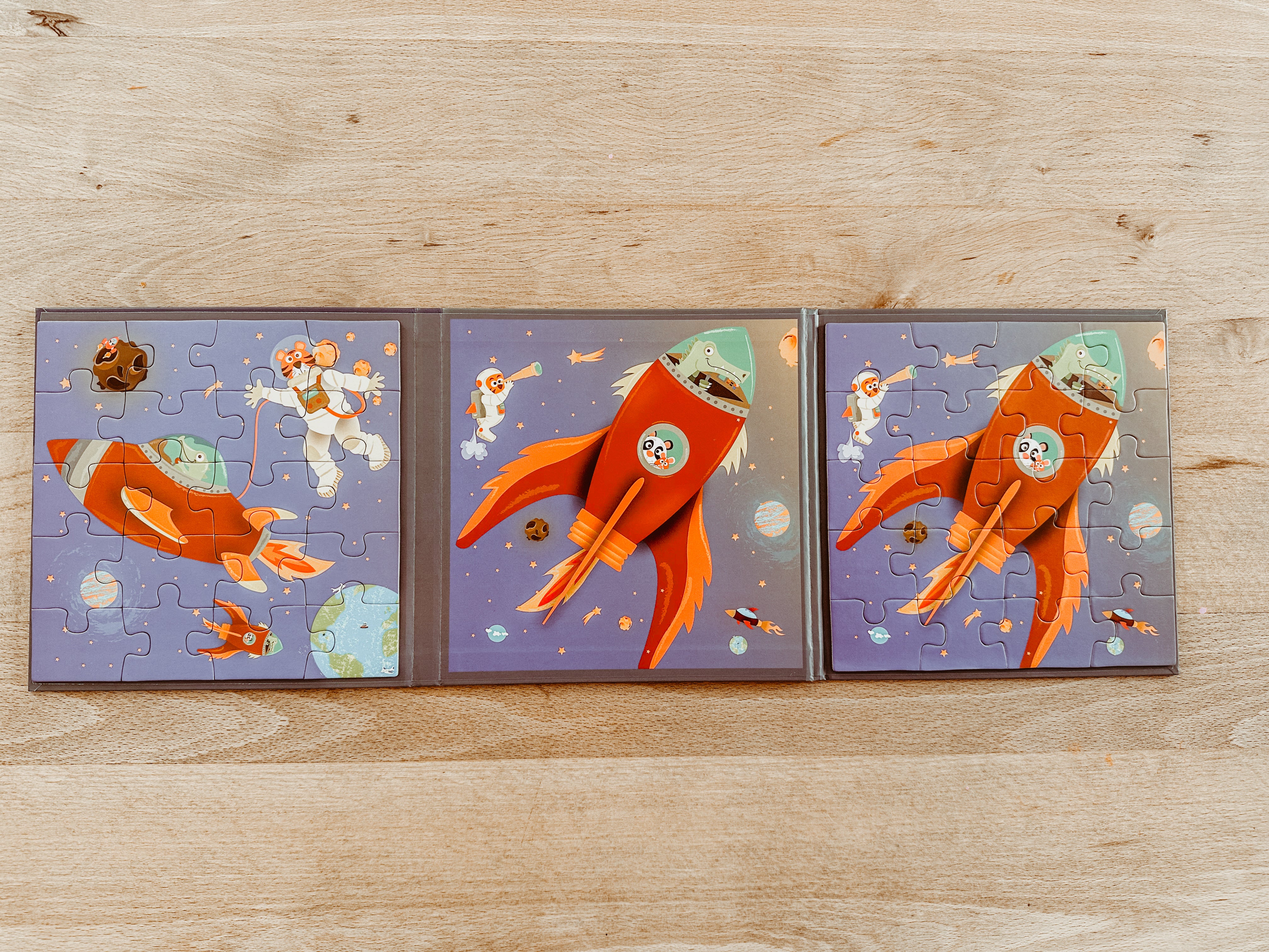 🚀 Magneetpuzzel to go: Ruimte 🪐