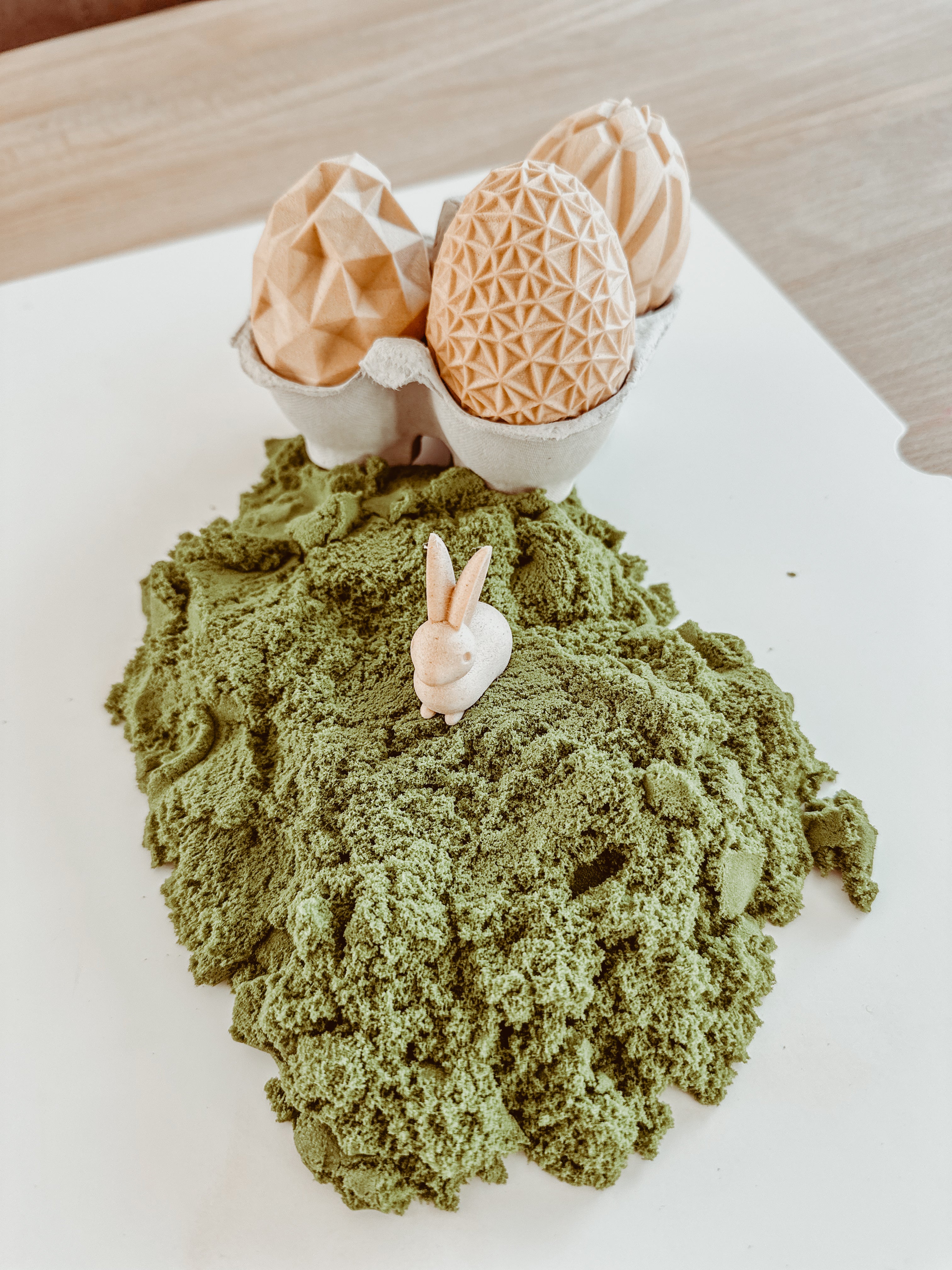 🐣 Paasset met kinetisch zand 🐣