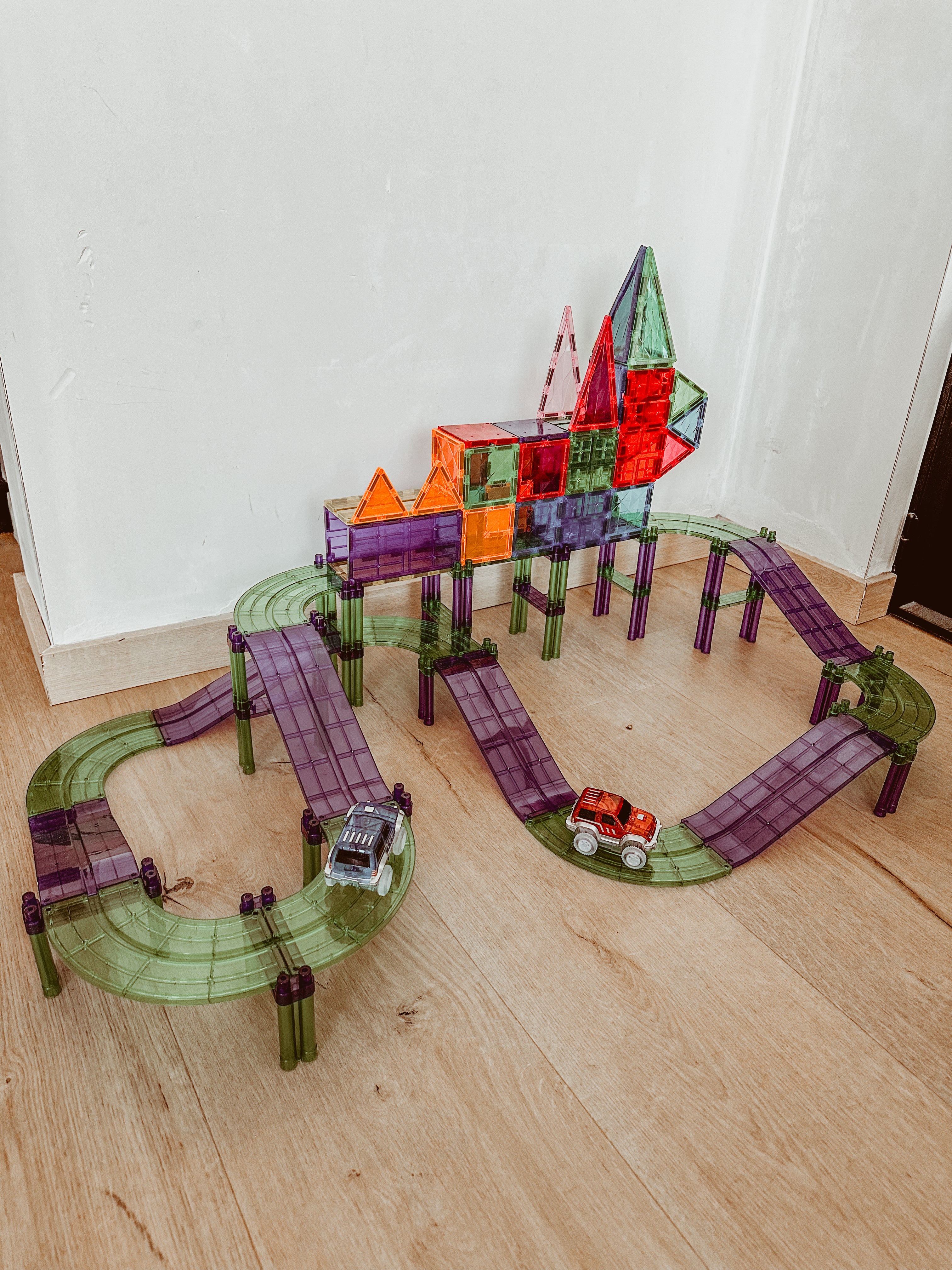 🏁 🏎️ Magneet racebaan 🏎️ 🏁
