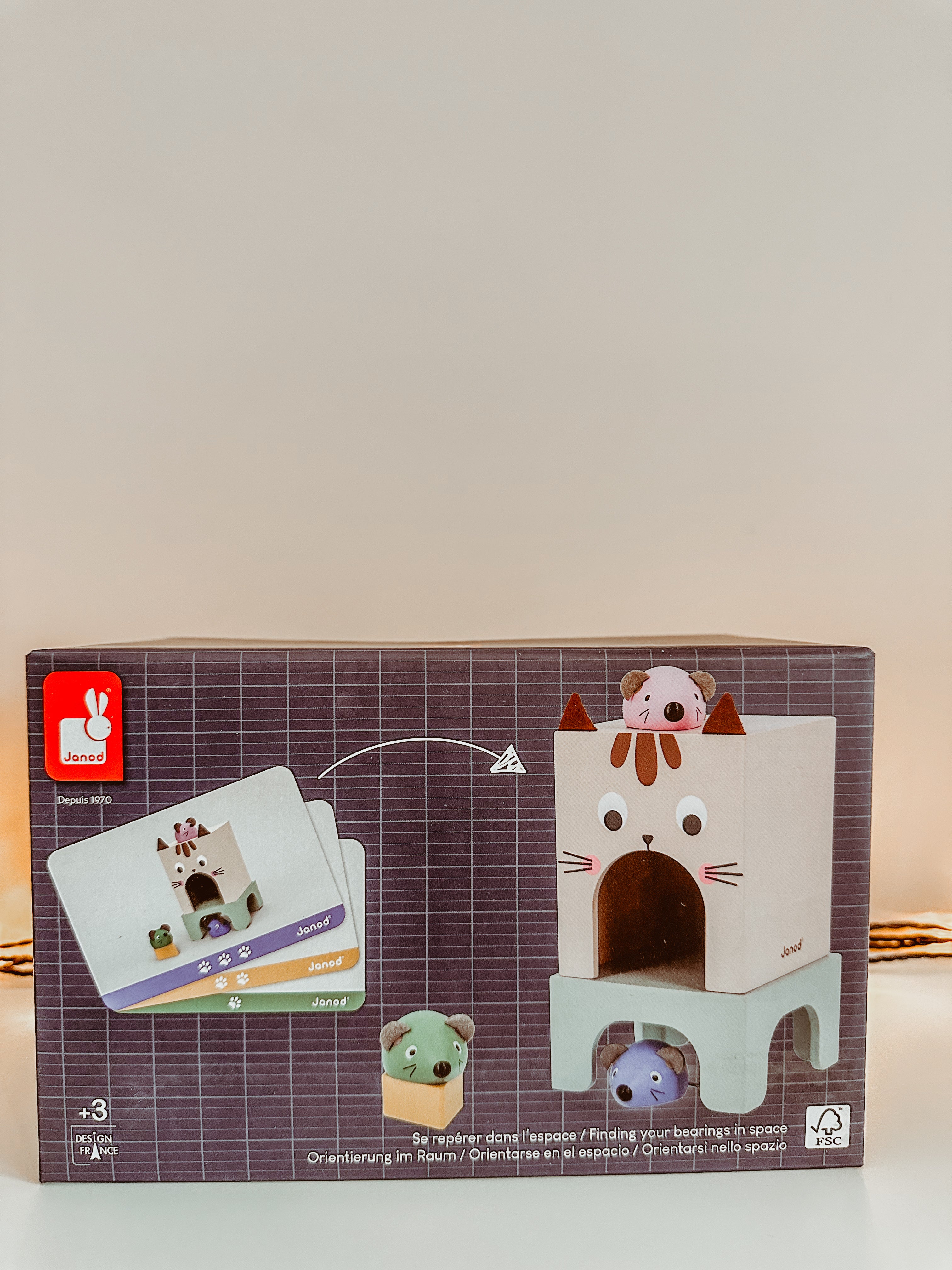 Janod • zich oriënteren in een ruimte 🐭