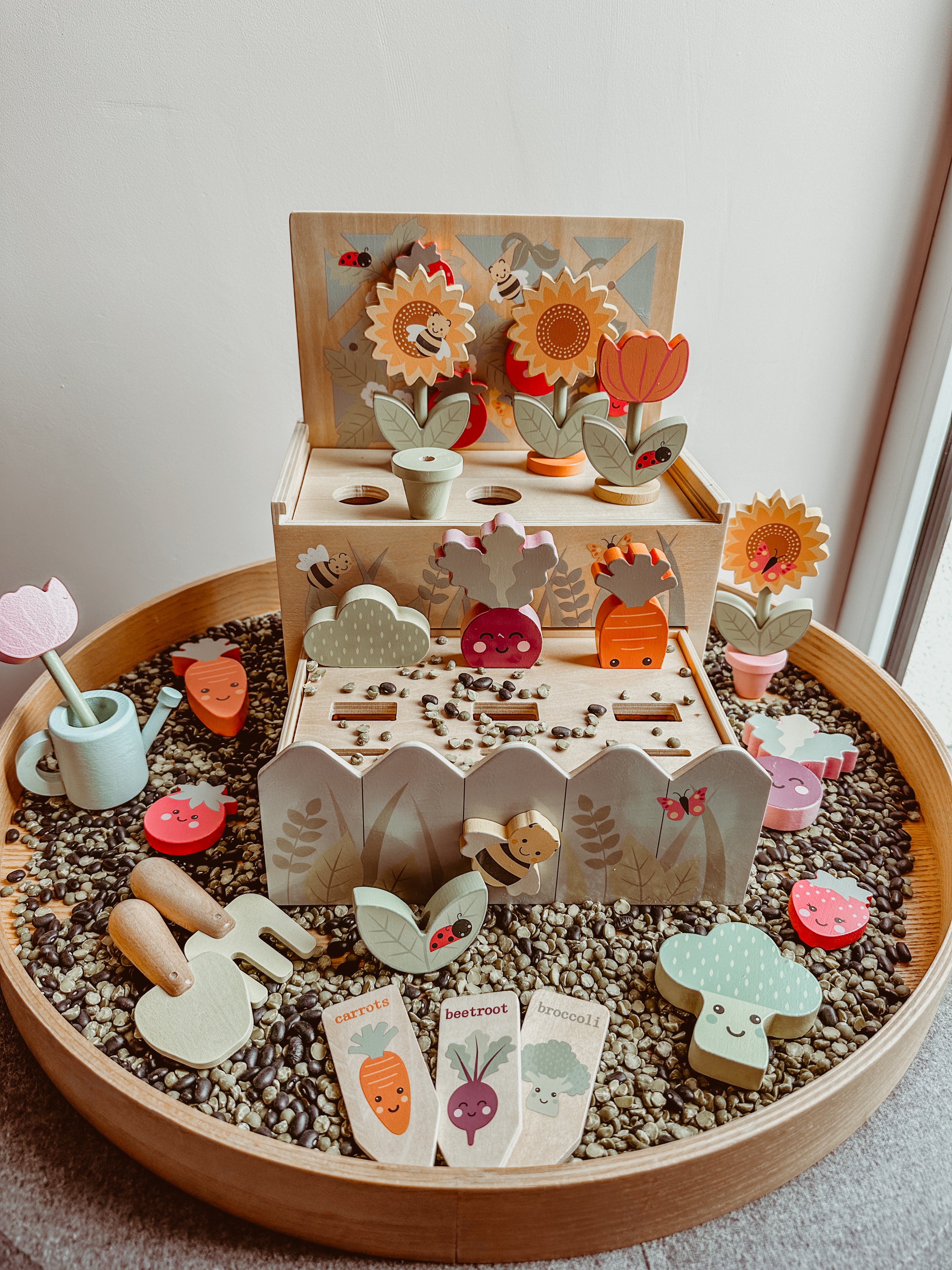 🪴🥕🌷 Houten moestuintje 🌷🥕🪴