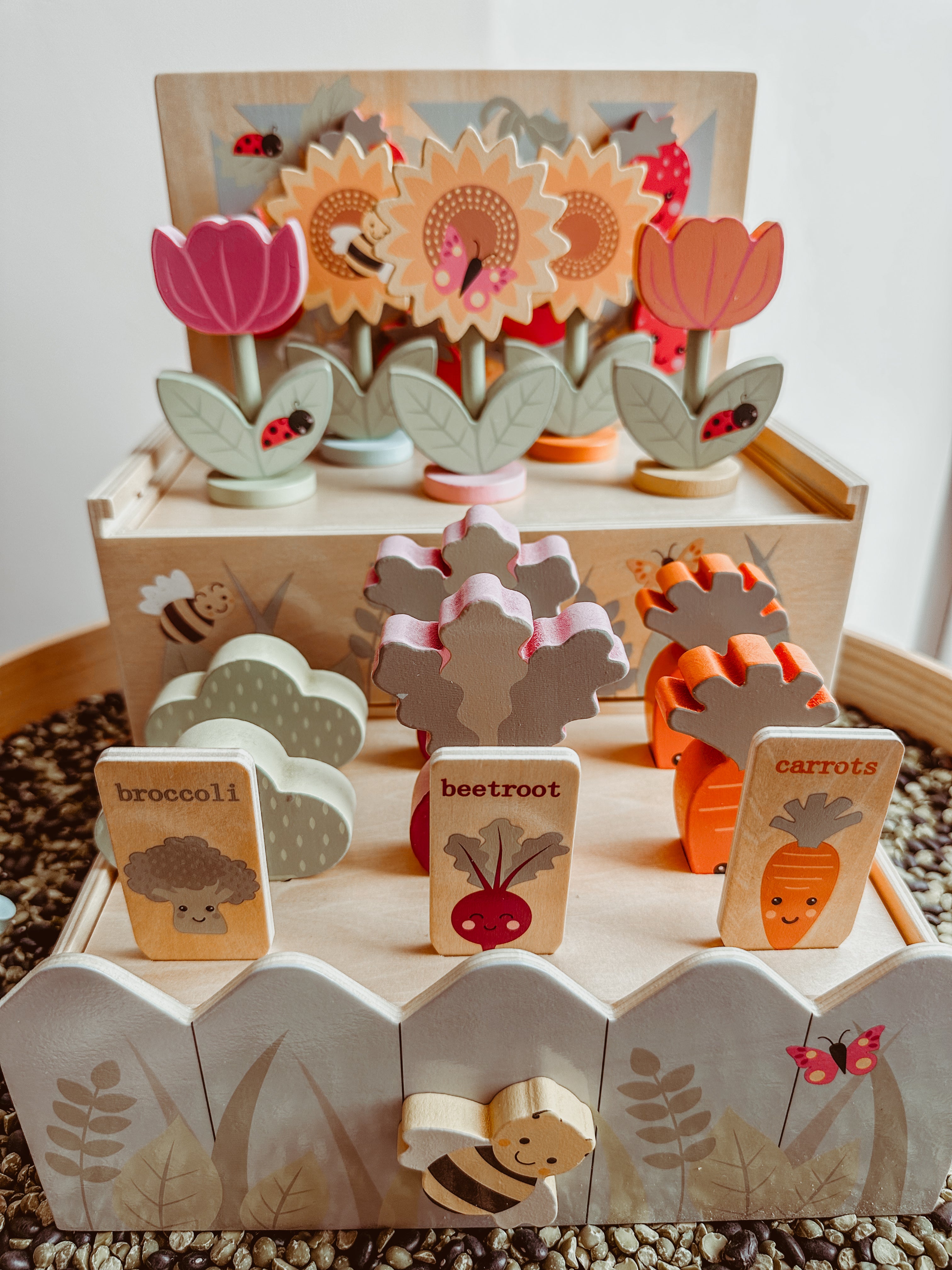 🪴🥕🌷 Houten moestuintje 🌷🥕🪴