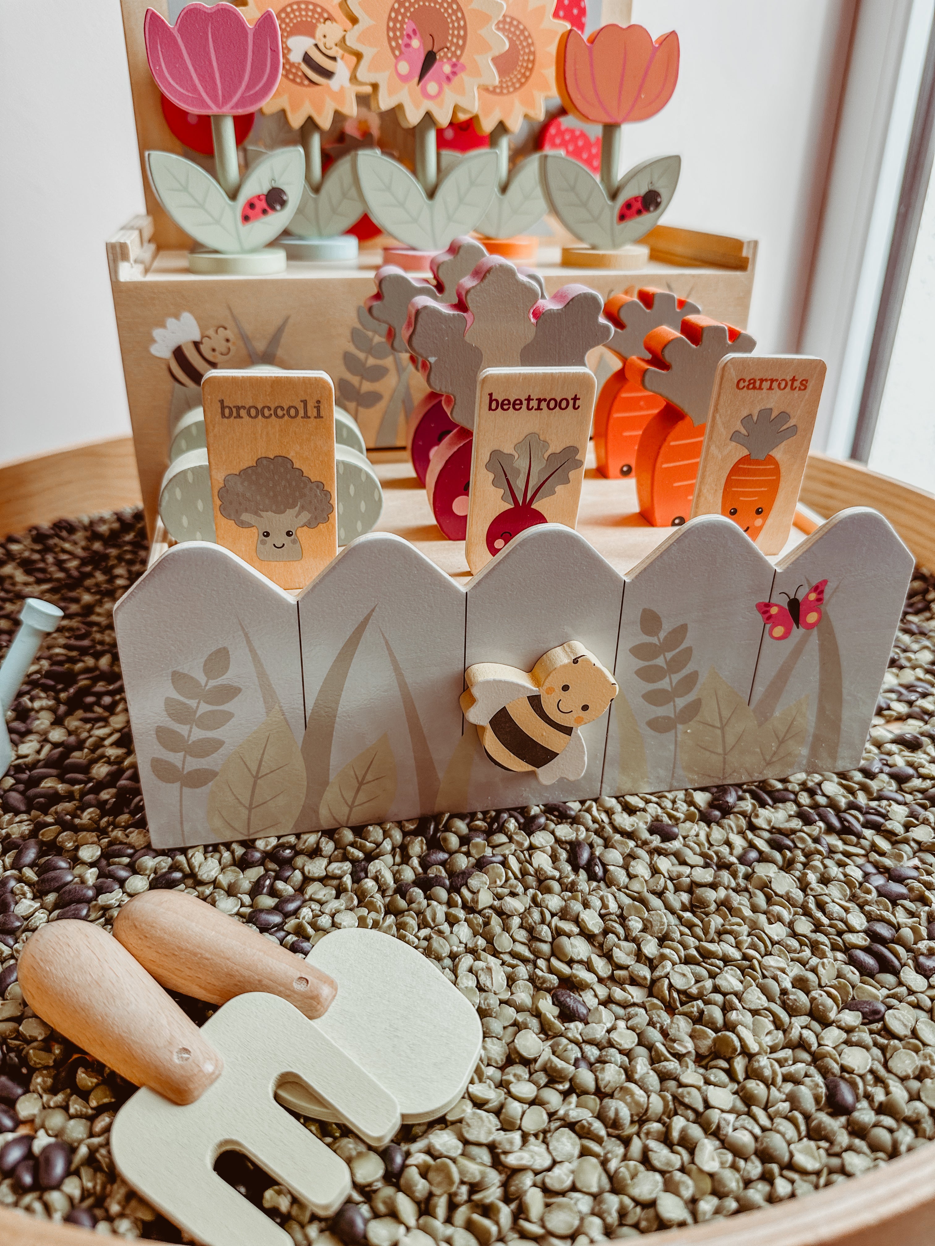 🪴🥕🌷 Houten moestuintje 🌷🥕🪴