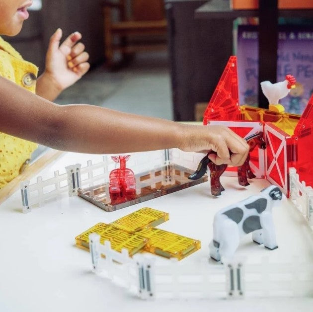 Magna-tiles 🐴 boerderij 🐓 25 stuks