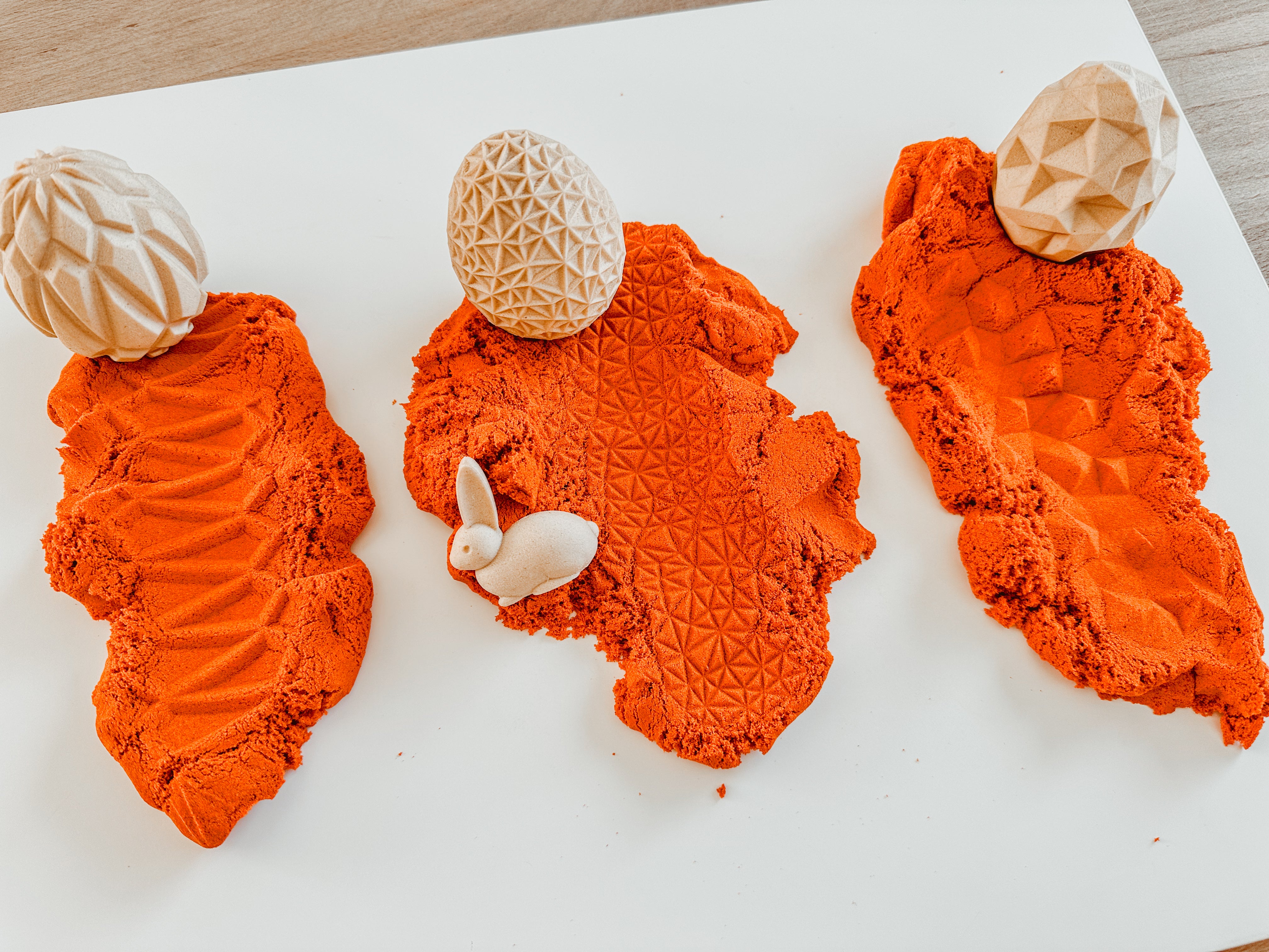 🐣 Paasset met kinetisch zand 🐣