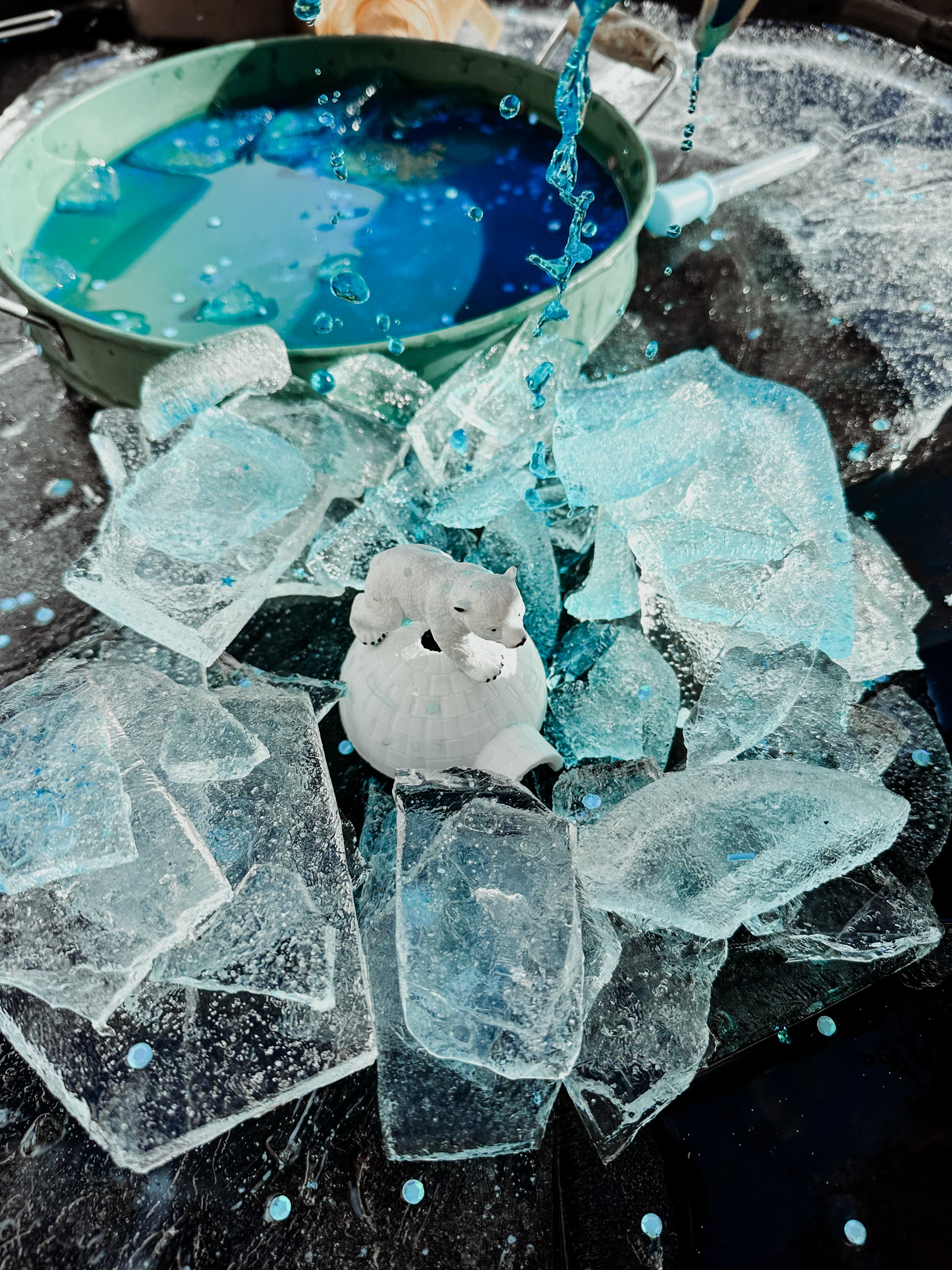 ❄️🐻‍❄️ Sensory play kit: Poolpioniers 🐻‍❄️❄️