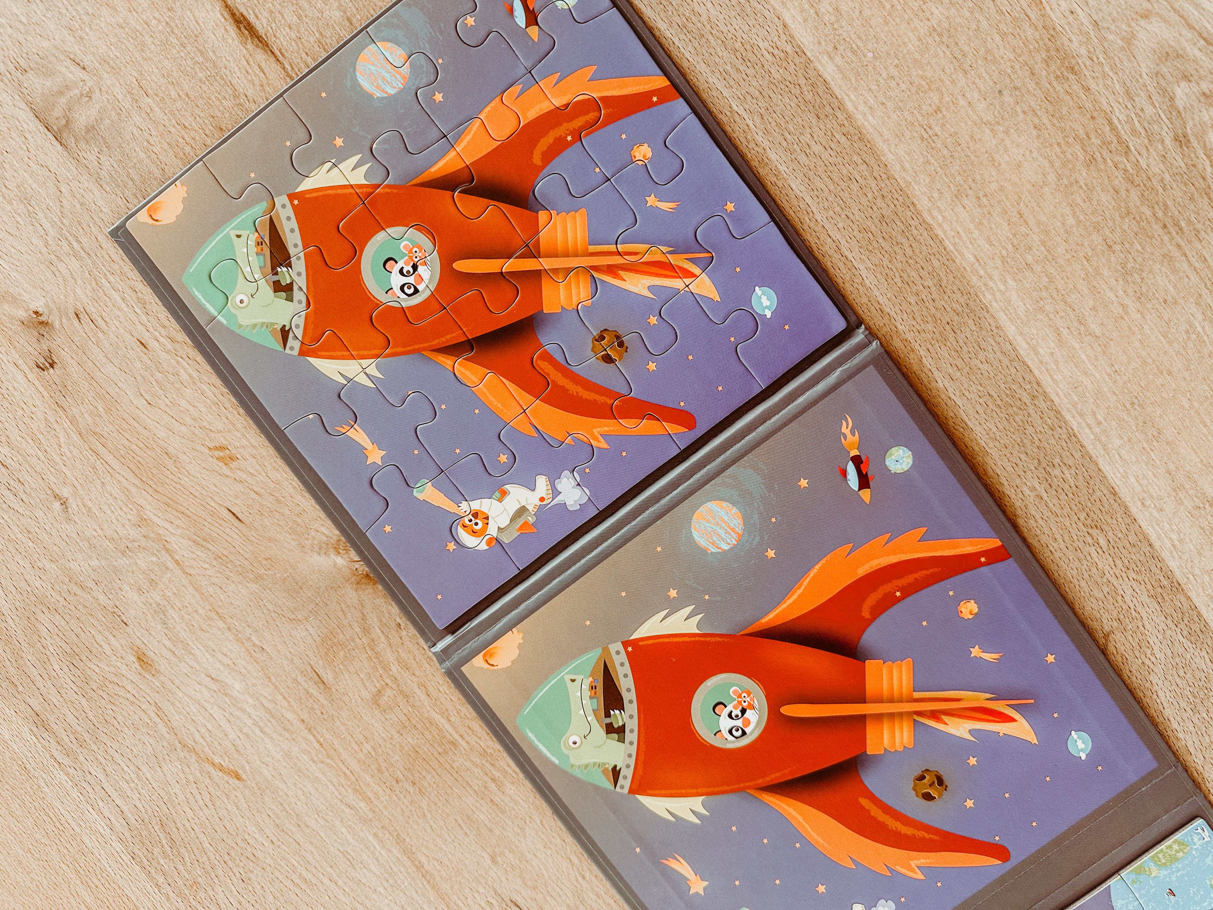 🚀 Magneetpuzzel to go: Ruimte 🪐