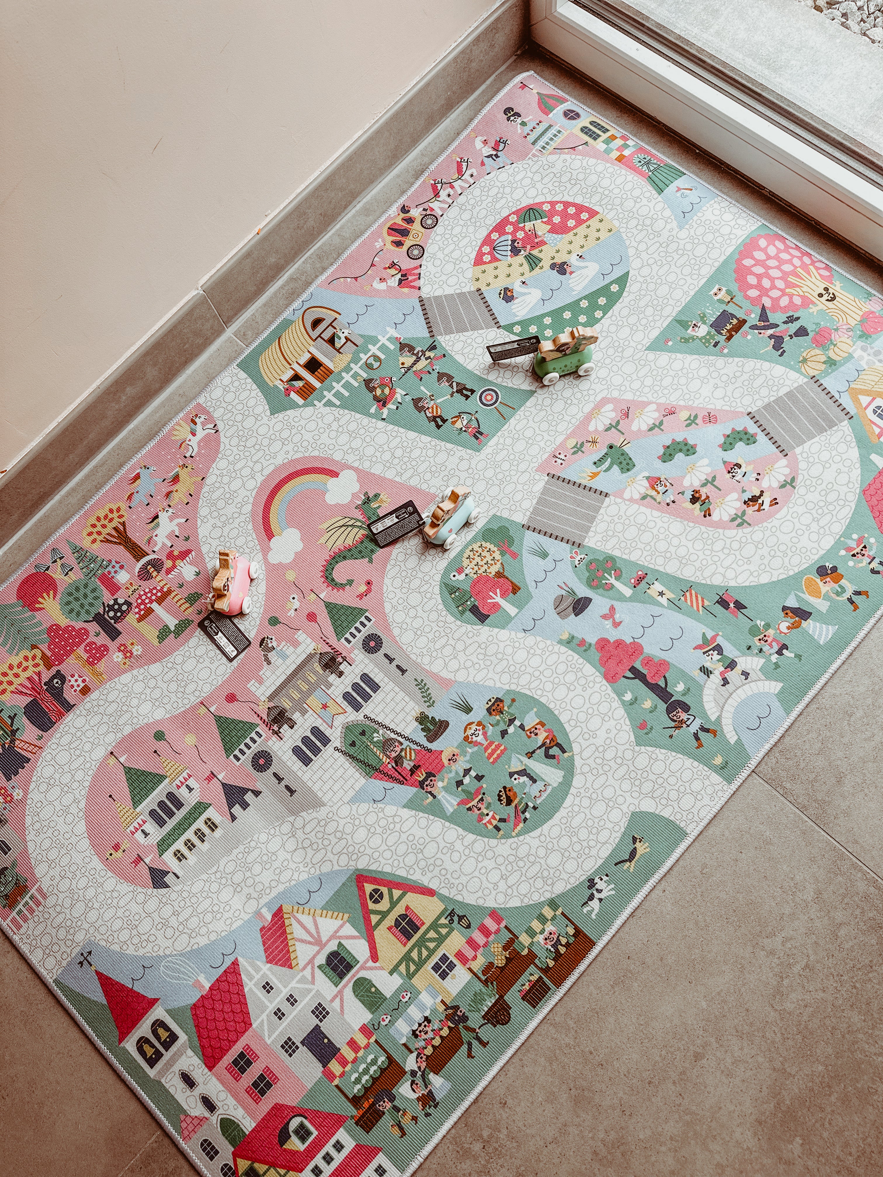 Janod • cross roads • speelmat 🚗