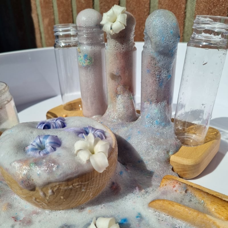 🧪 Potionhouder met 5 flesjes 🧪