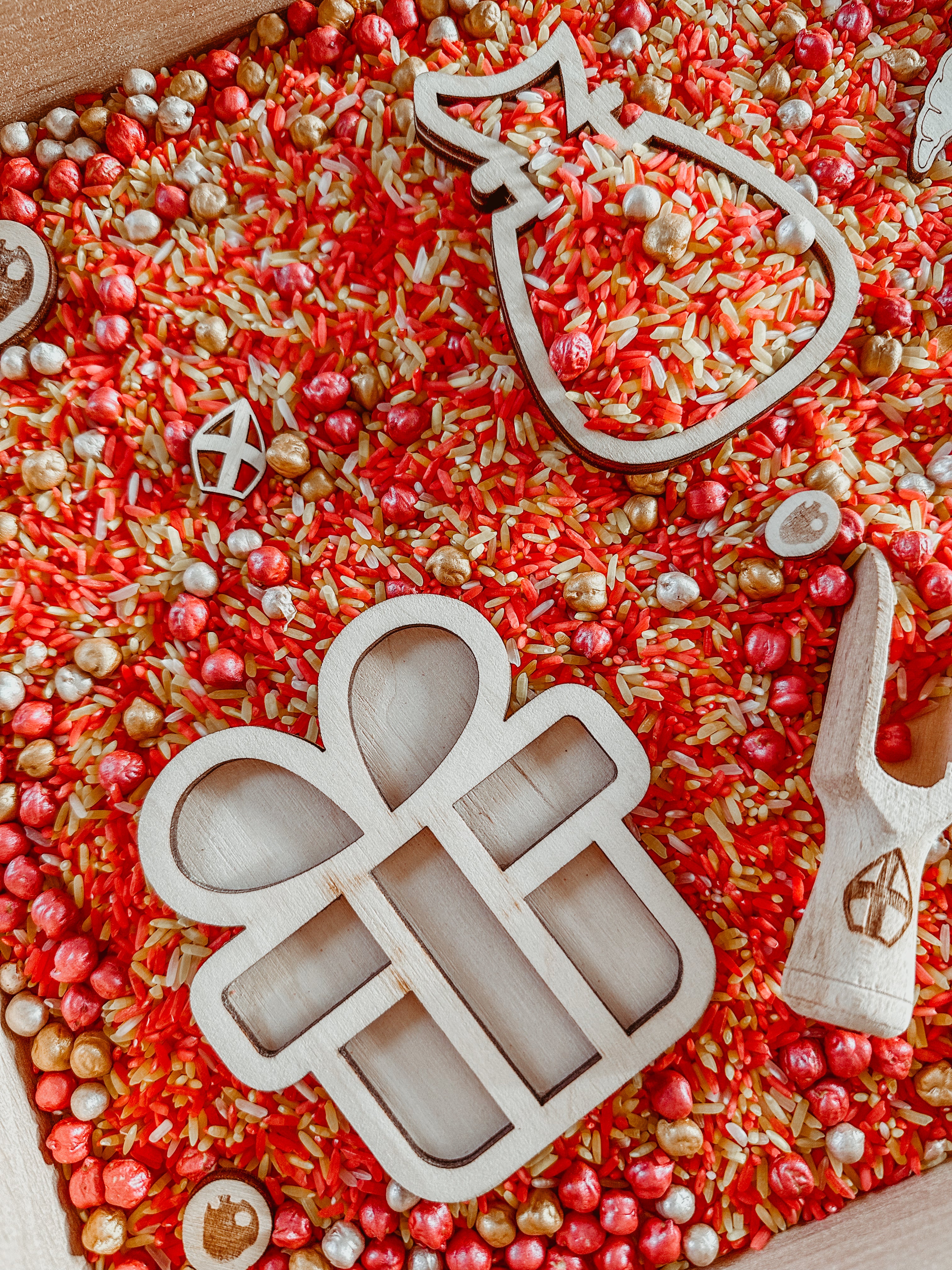 Vulvormen - set mini play tray - SINTERKLAAS