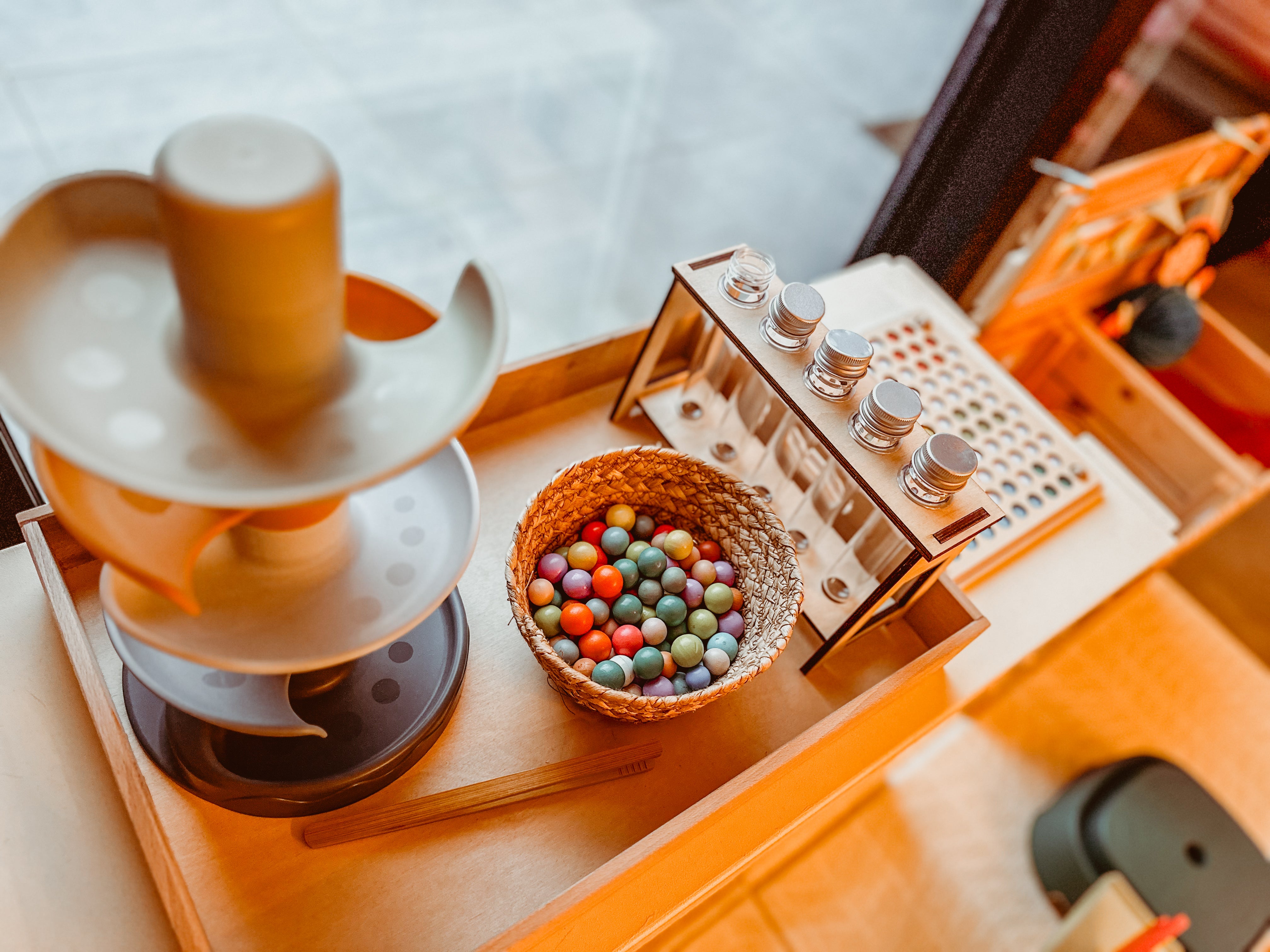 🥼 Houder met proefbuisjes 🥼