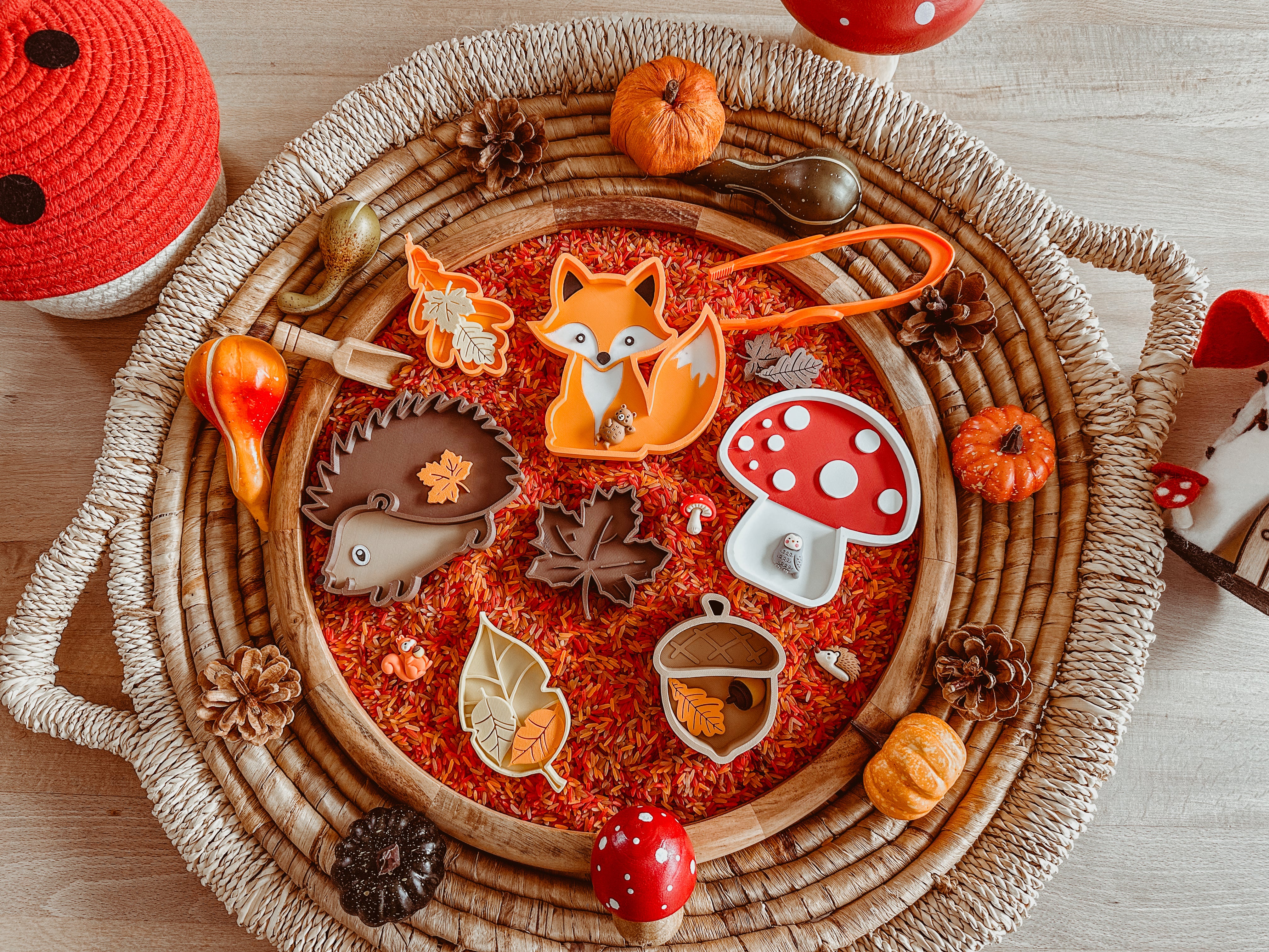 Vulvormpjes thema: HERFST