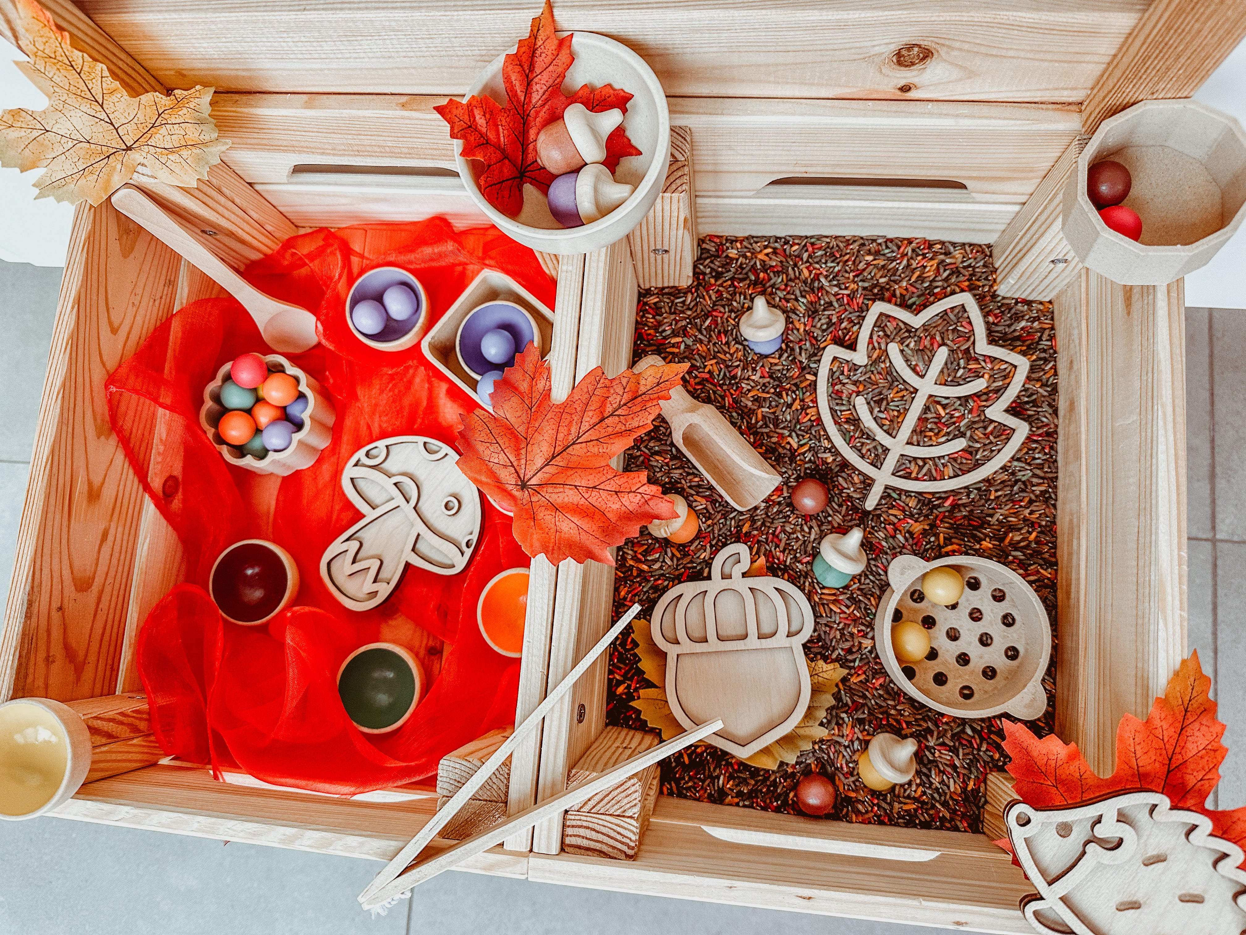 Set met minivormpjes (vulvormpjes)