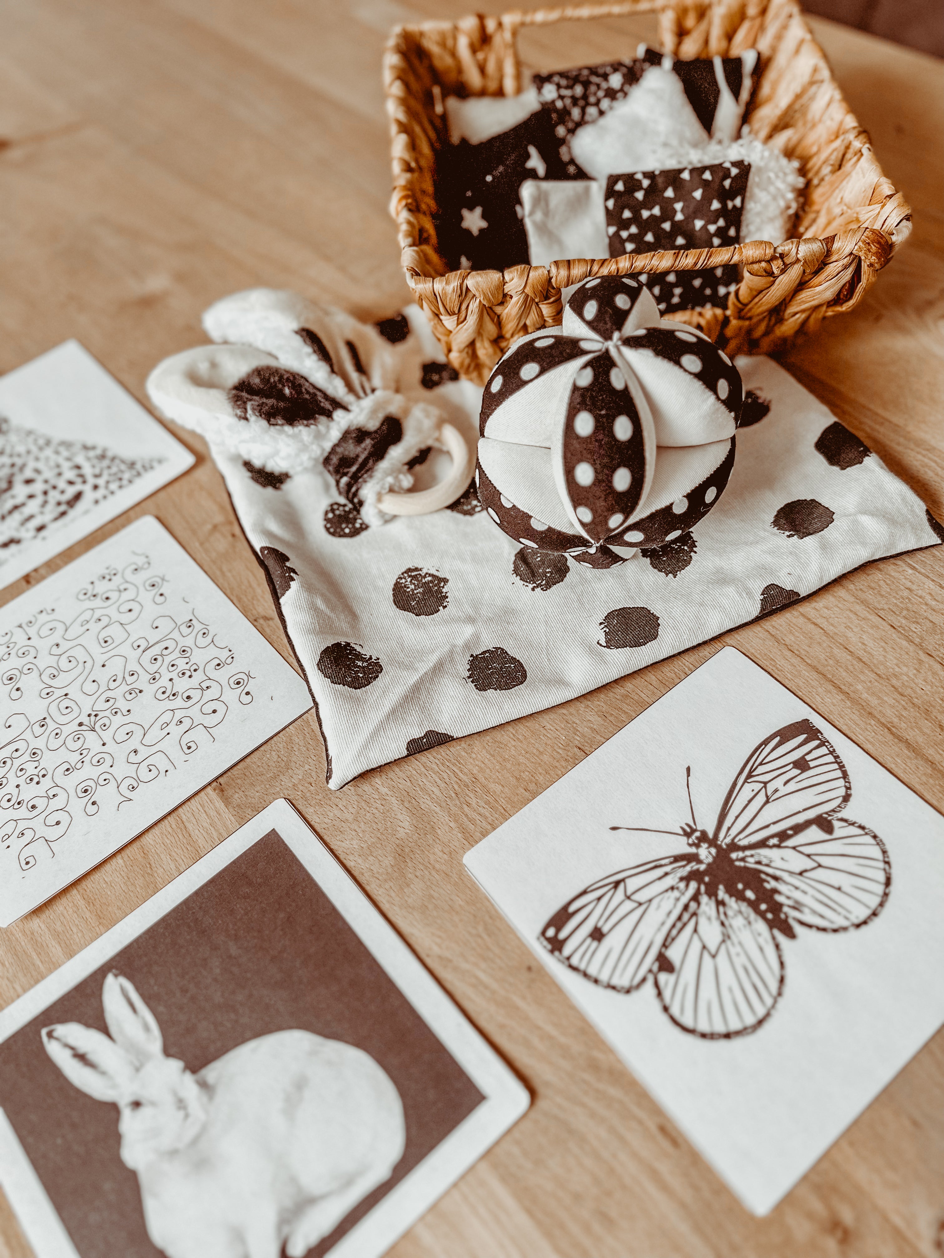 Ontdekkingstas baby 'CONTRAST'