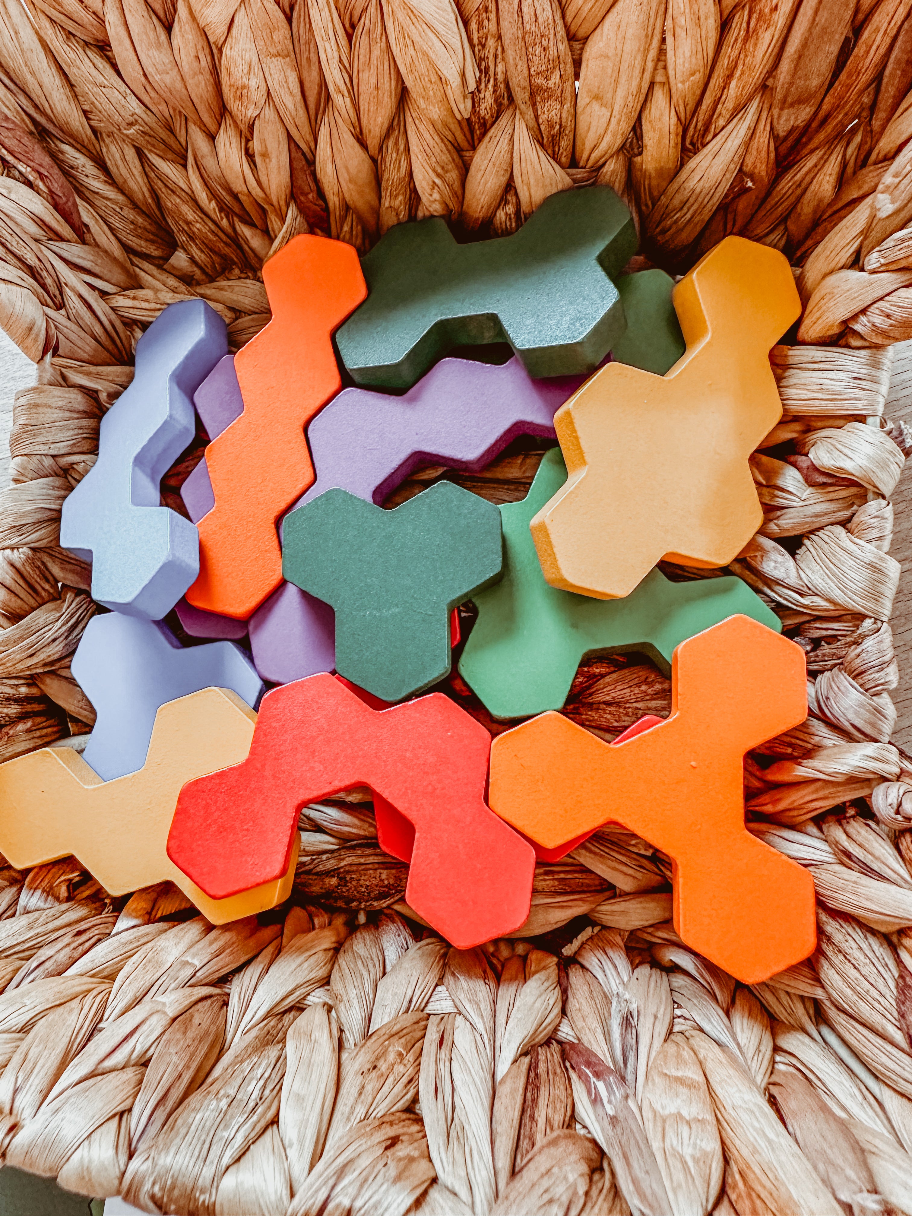 Hexagon puzzel
