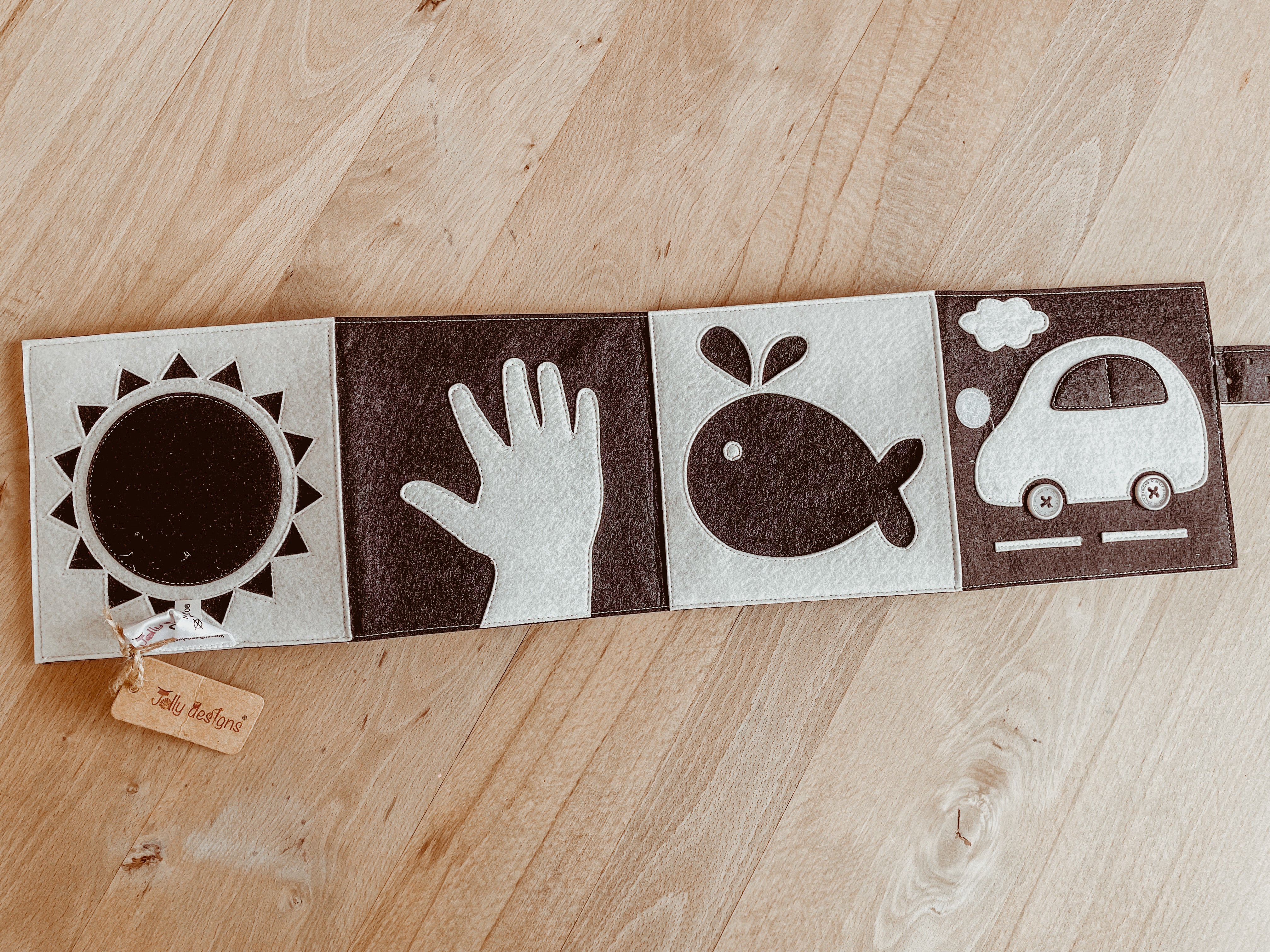 Contrastboekje - baby