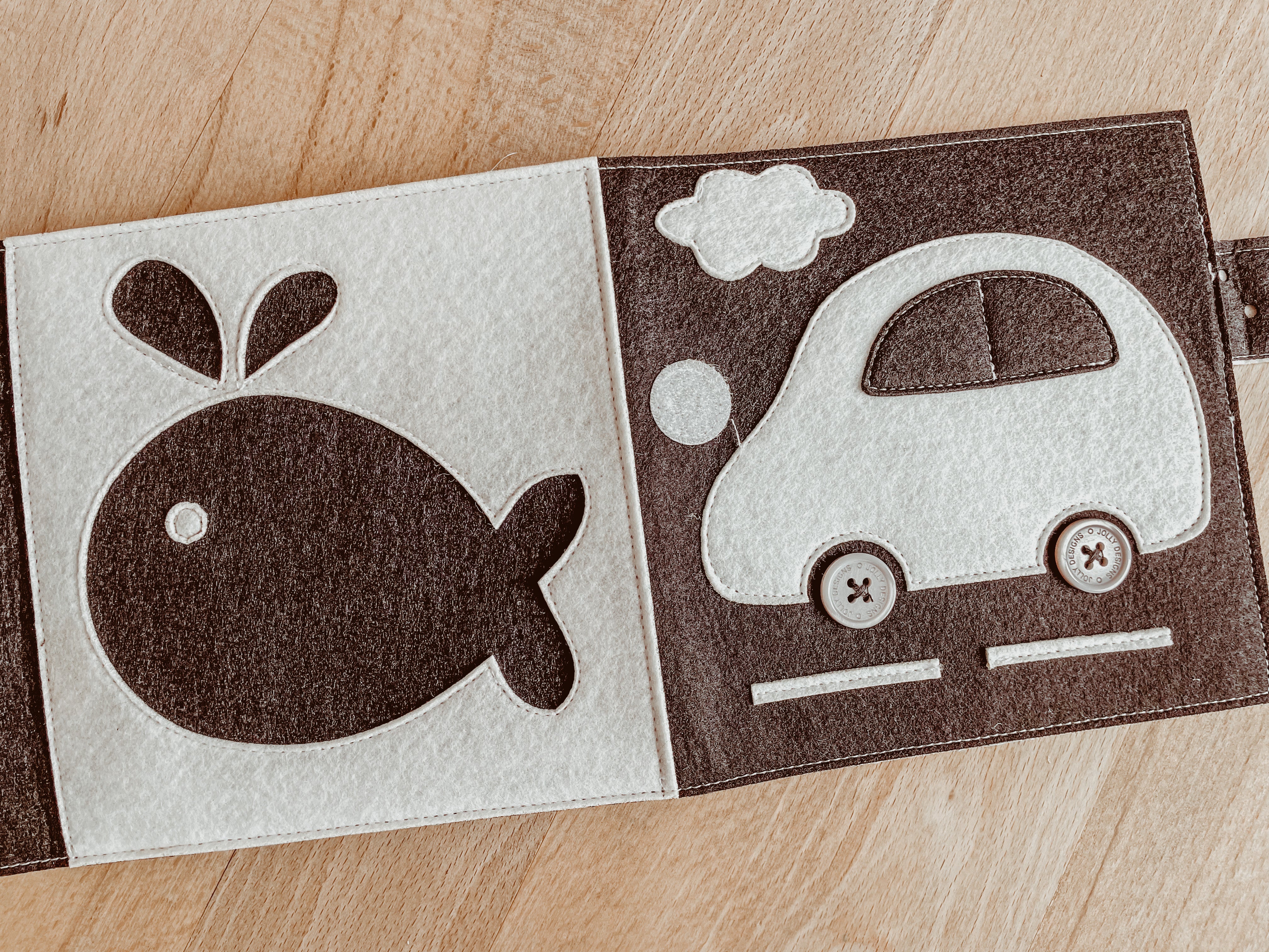 Contrastboekje - baby