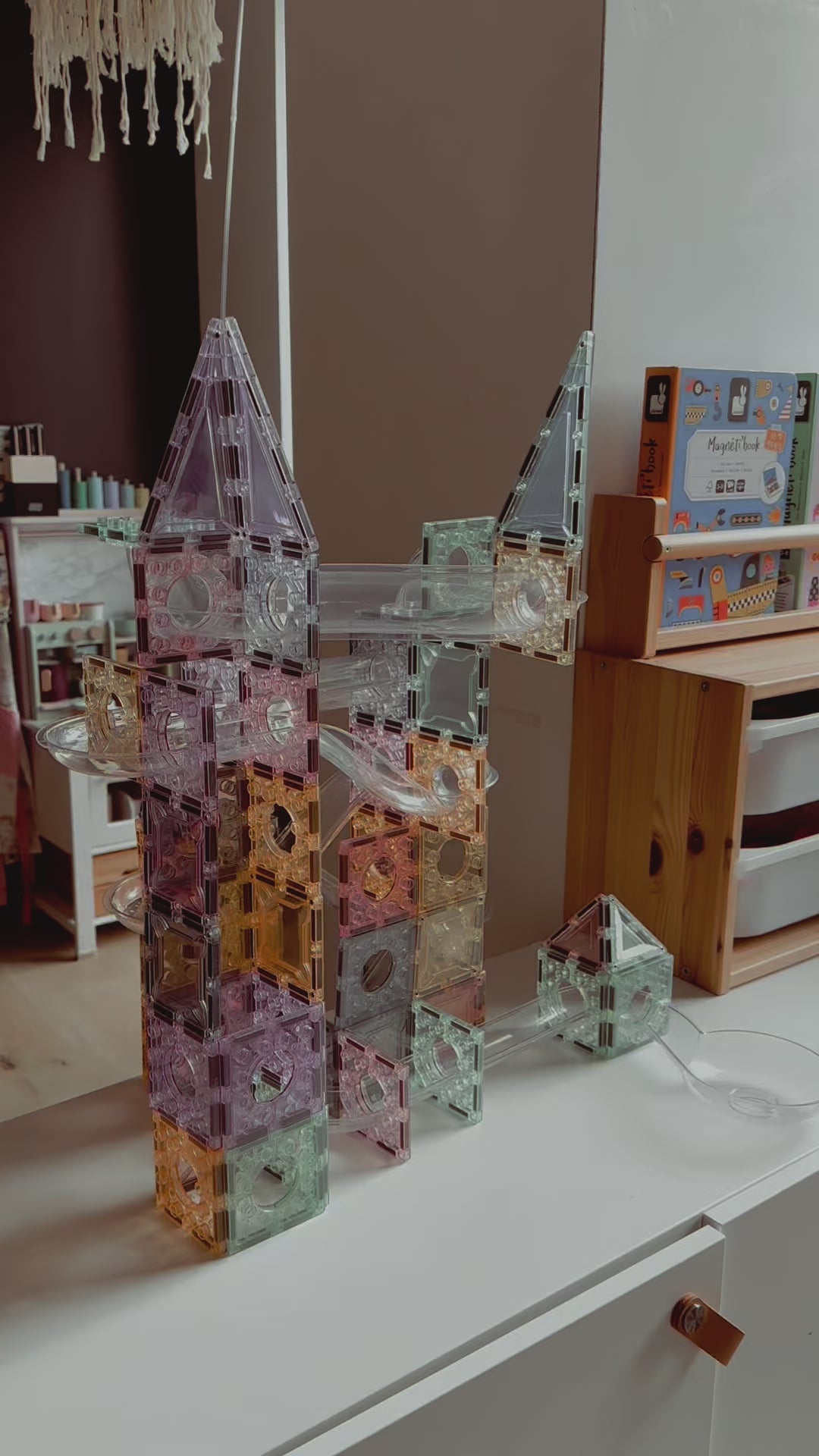 🧲🟣 Magneet ballenbaan 🟣🧲