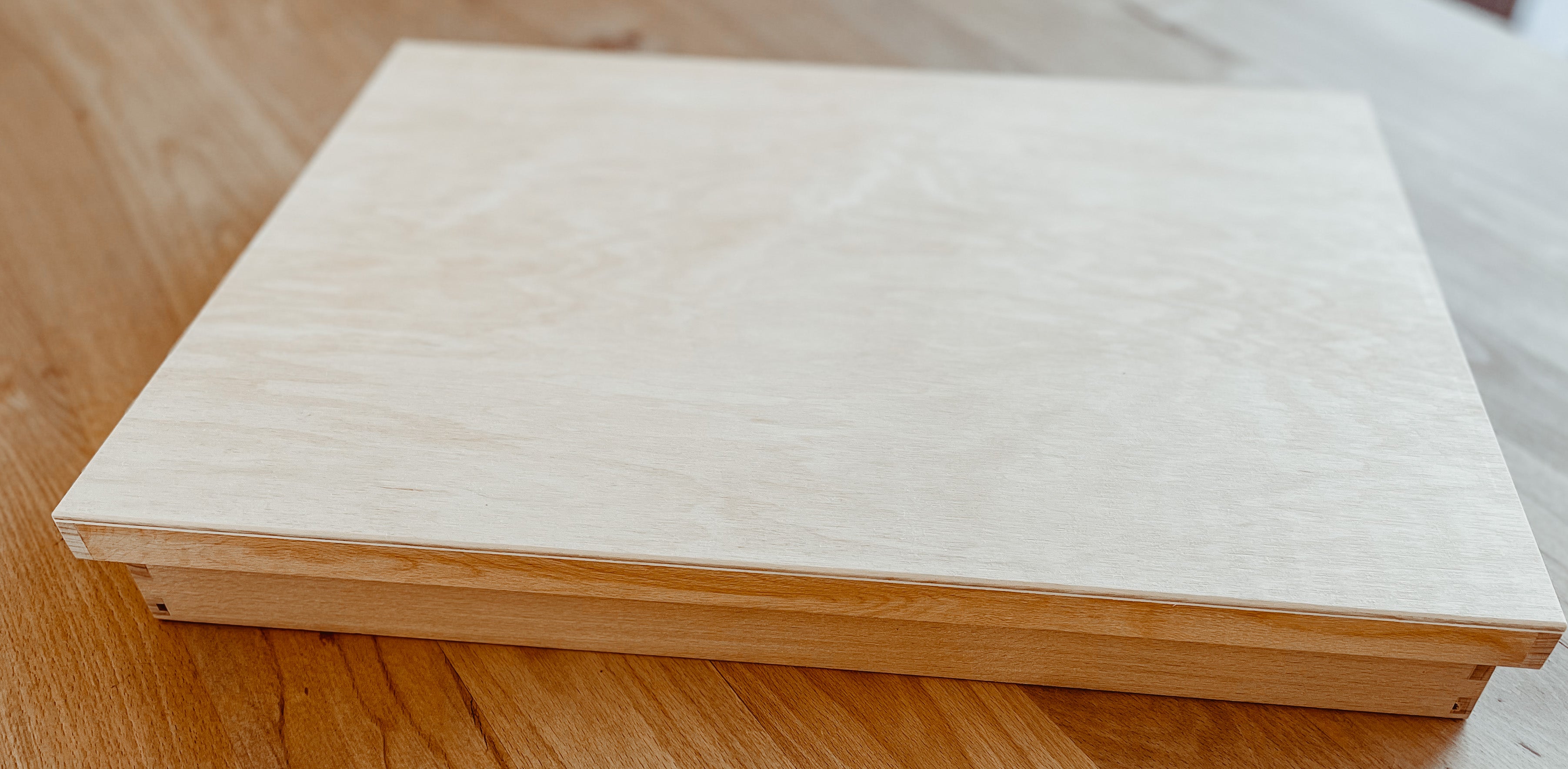 Houten speelbak + deksel